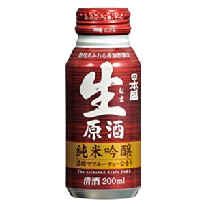 1020001 日本盛 生原酒 純米吟醸 200mlボトル缶